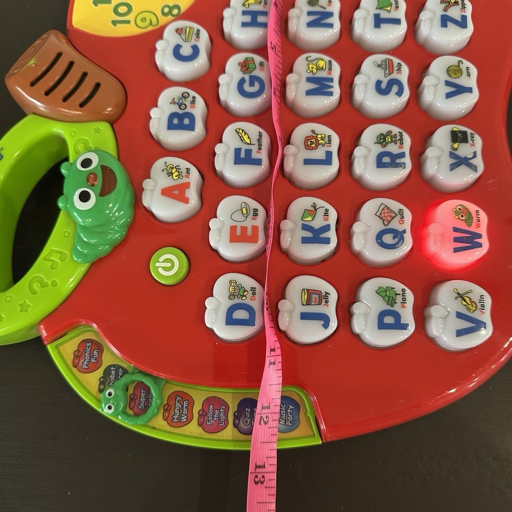 VTECH Apple Alphabet Kids Interactive Learning Fun Educational Toy (Tested) - Picture 5 of 6